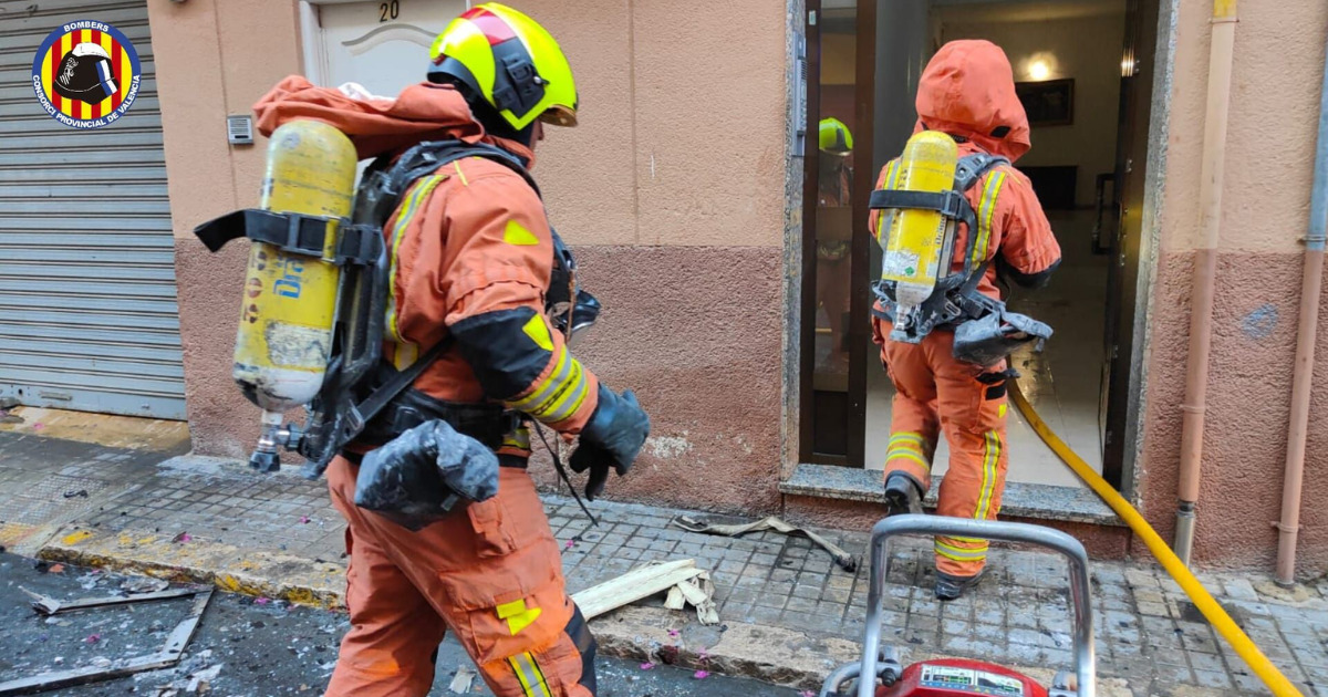 Muere un hombre de 59 años al incendiarse su vivienda de Alfafar