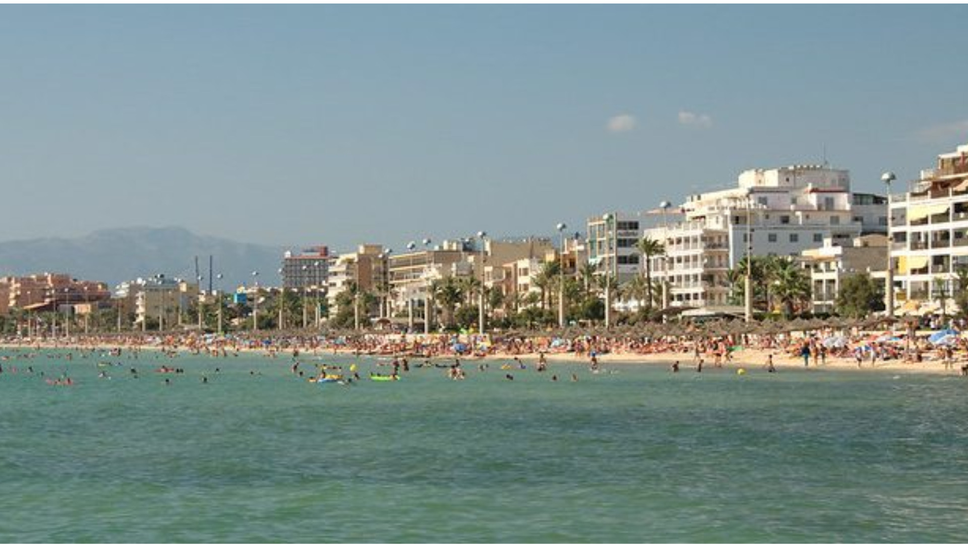 Zona de Playa de Palma. Foto Kačka a Ondra
