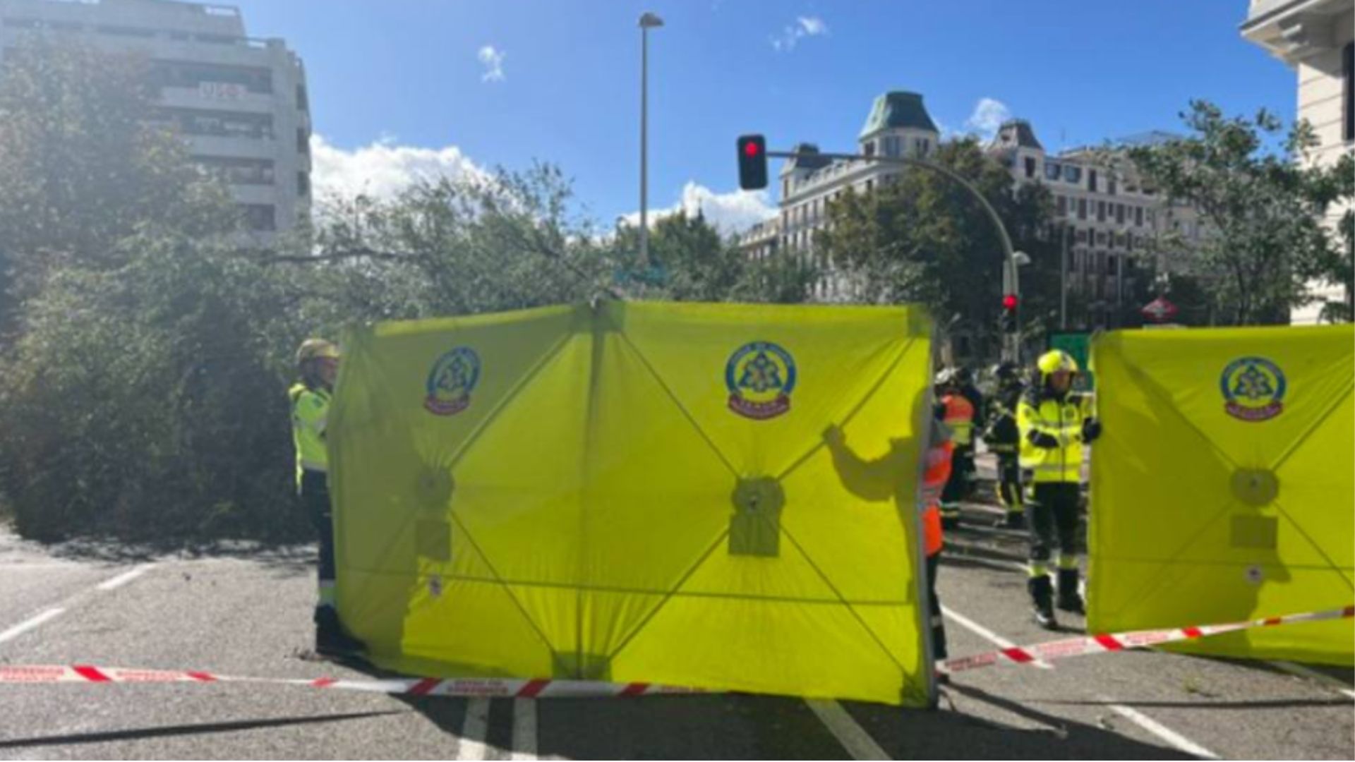 Ciarán se cobra su primera víctima: Fallece una joven de 23 años en Madrid tras caerle un árbol