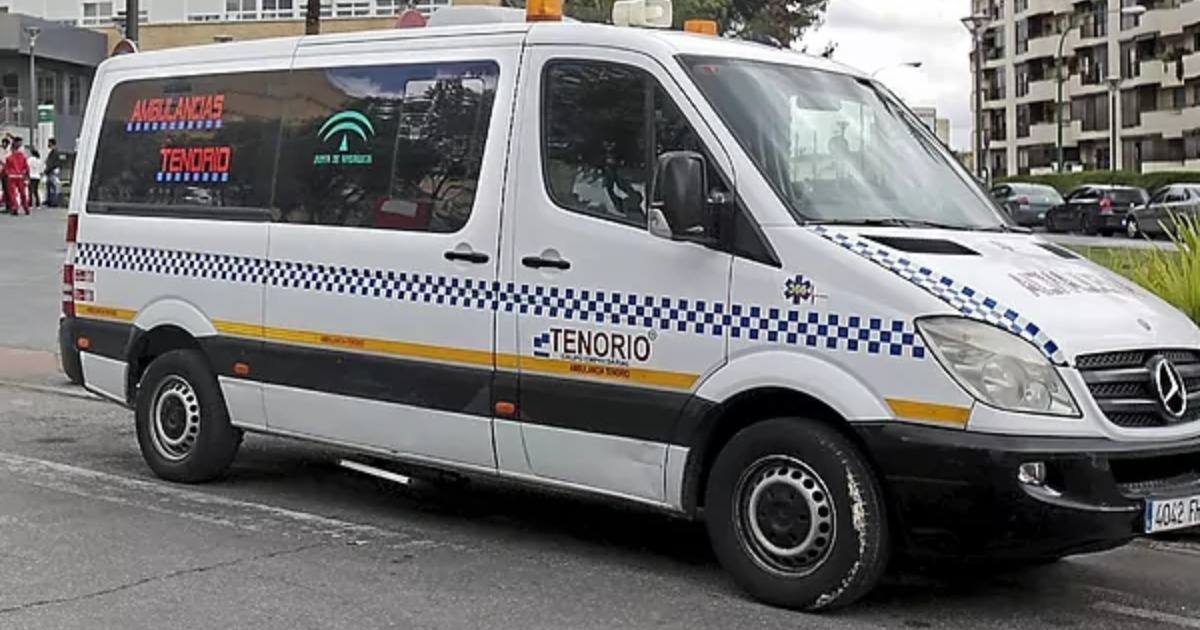 Una ambulancia en imagen de archivo