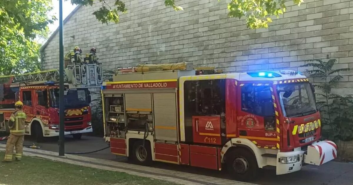 Camiones de Bomberos del Valladolid.BOMBEROS DE VALLADOLID