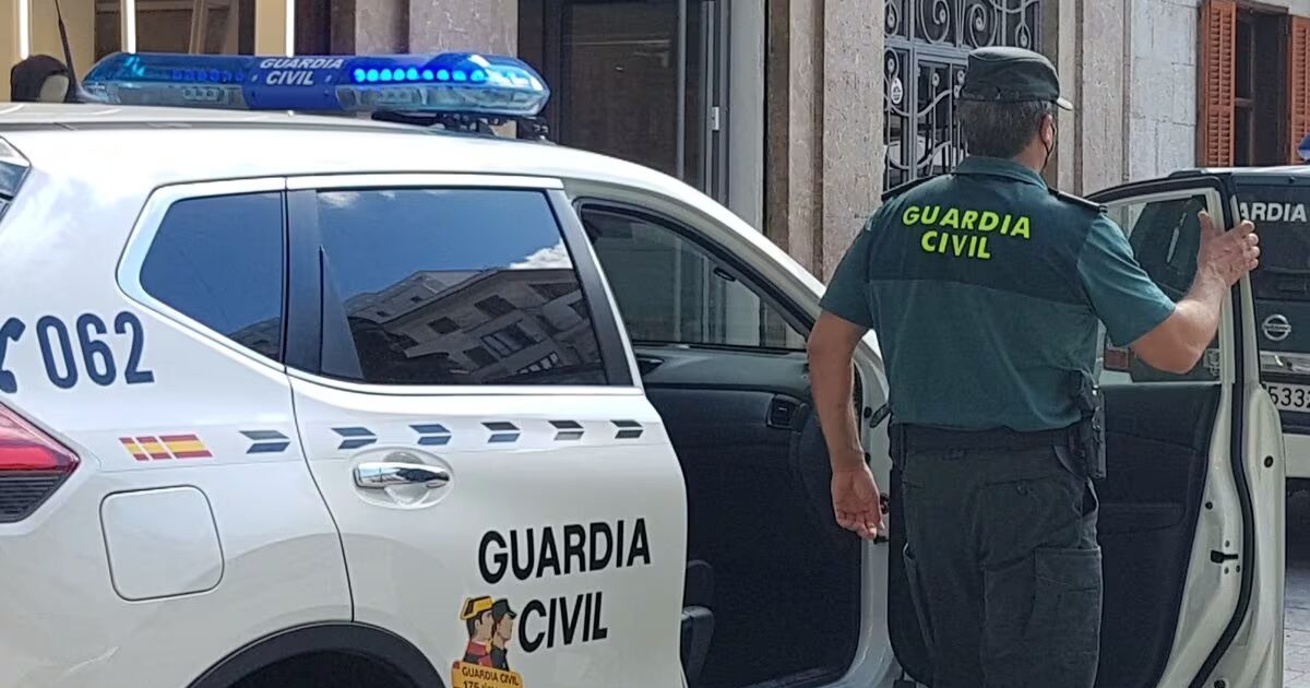 Una patrulla de la Guardia Civil.