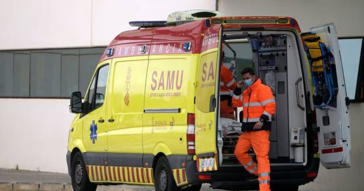 Una ambulancia en Comunitat Valenciana