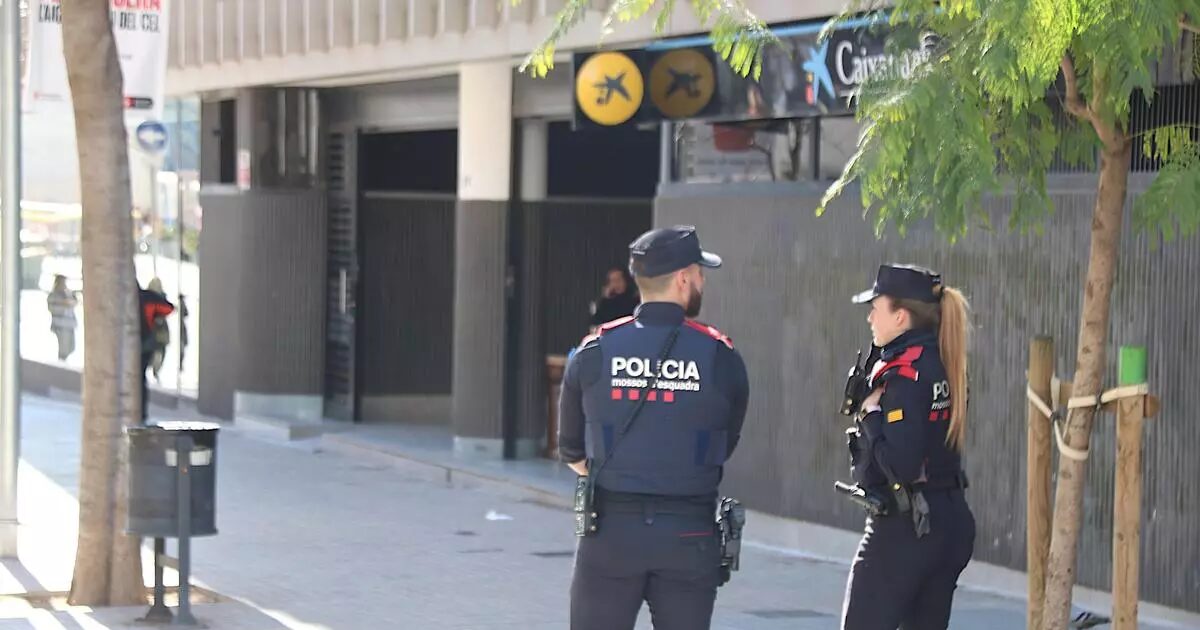 Los Mossos en Barcelona