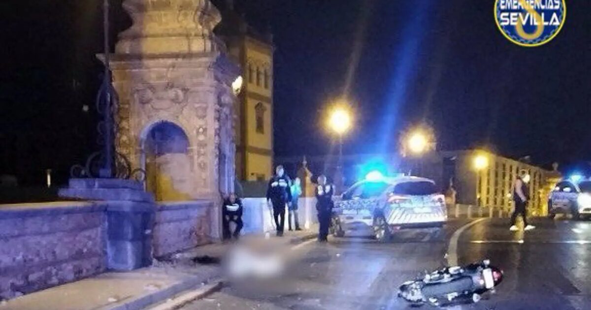 Motorista fallecido en el puente de San Bernardo