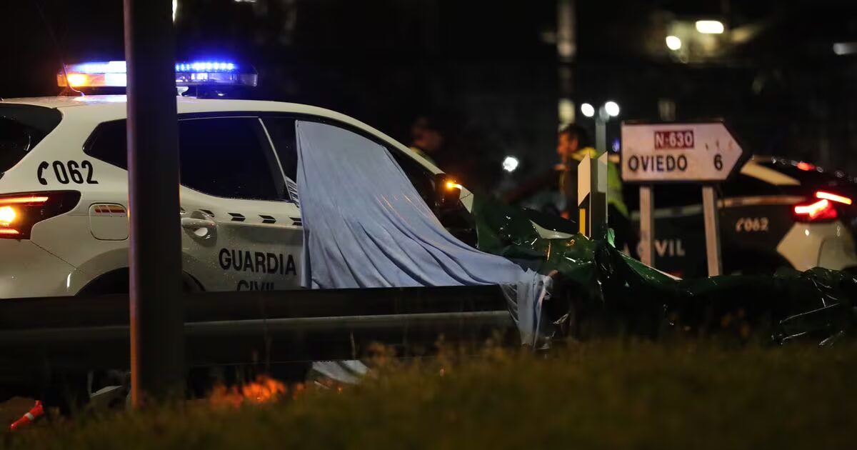 La Guardia Civil detiene a un hombre por presuntamente matar y decapitar a su padre en el concejo asturiano de Ribera de Arriba, el lunes.
