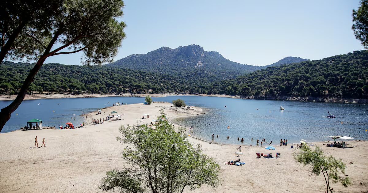 El pantano de San Juan, en San Martín de Valdeiglesias, en una imagen de archivo.