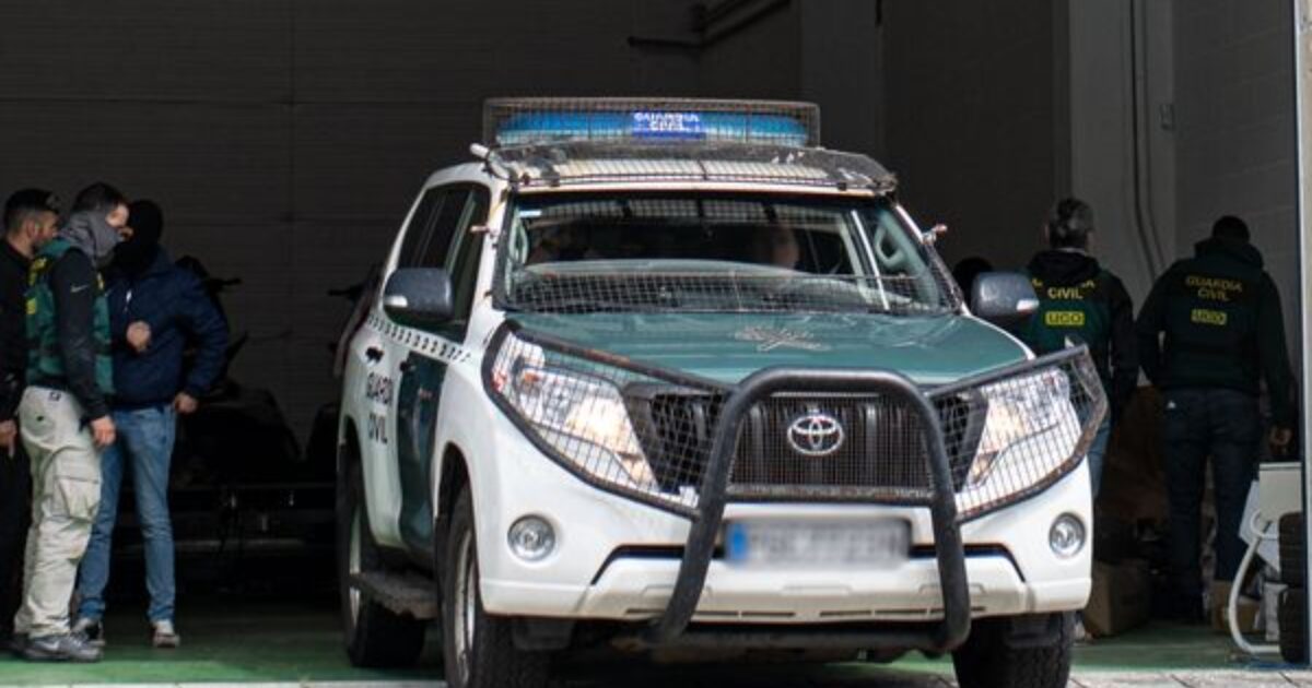 oto de archivo de un coche de la Guardia Civil.