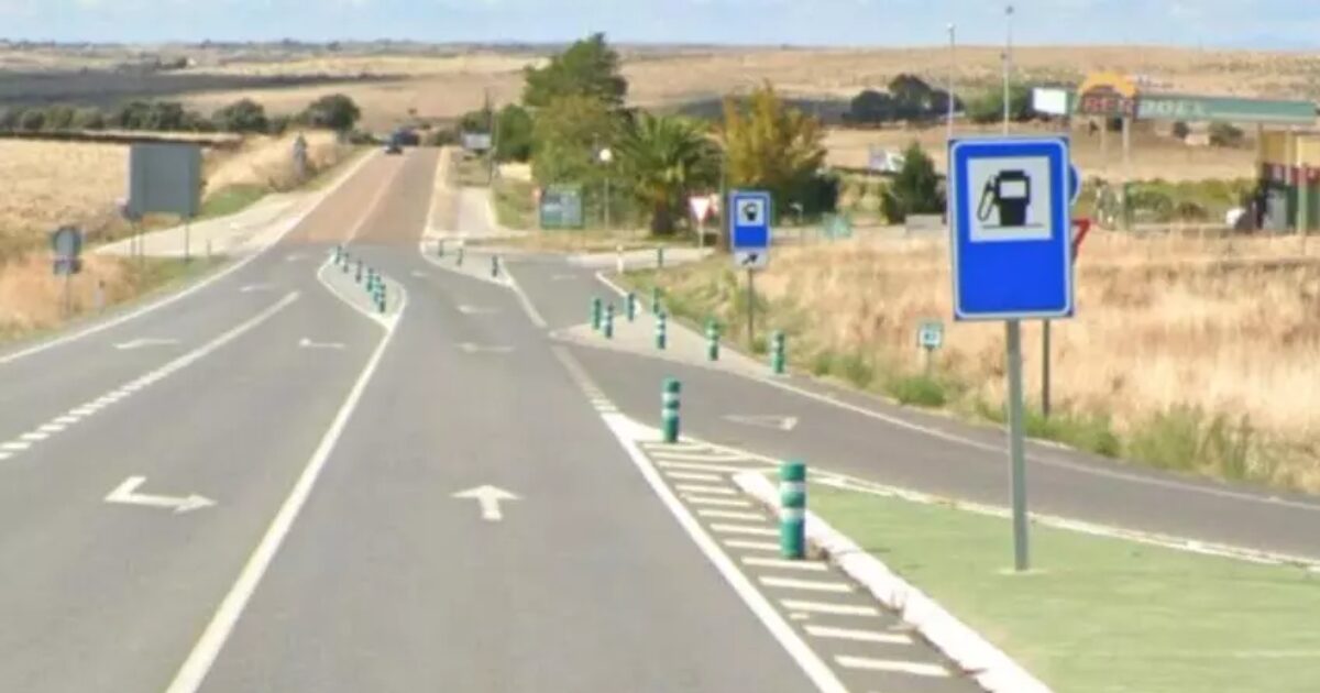 Zona del accidente