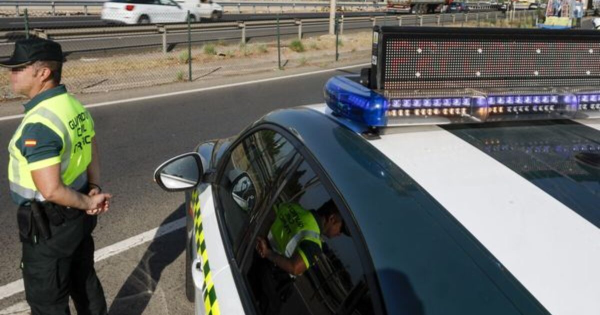 Foto de archivo de un agente de la Guardia Civil de Tráfico.
