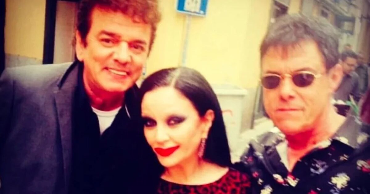Enrique Bastante, junto a Jaime Urrutia y Alaska
