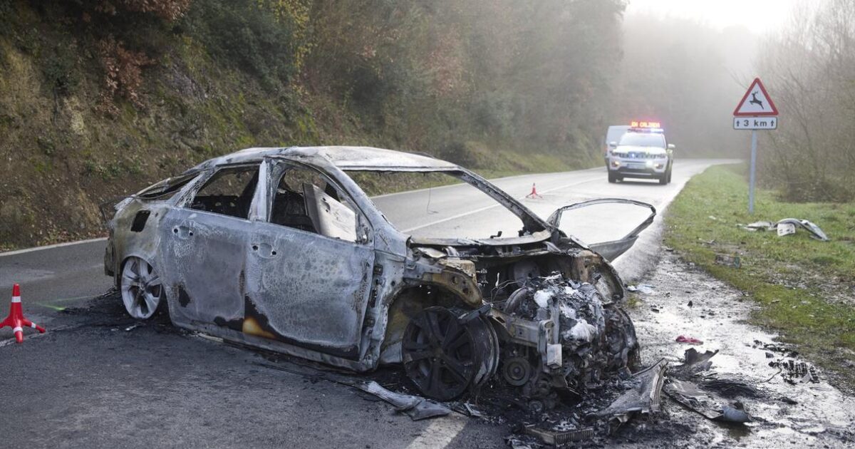 Fotos del accidente mortal en Iza