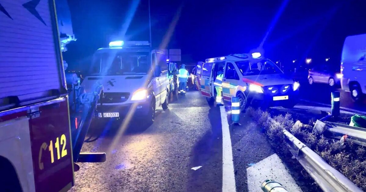 Los servicios de emergencias en la A.42