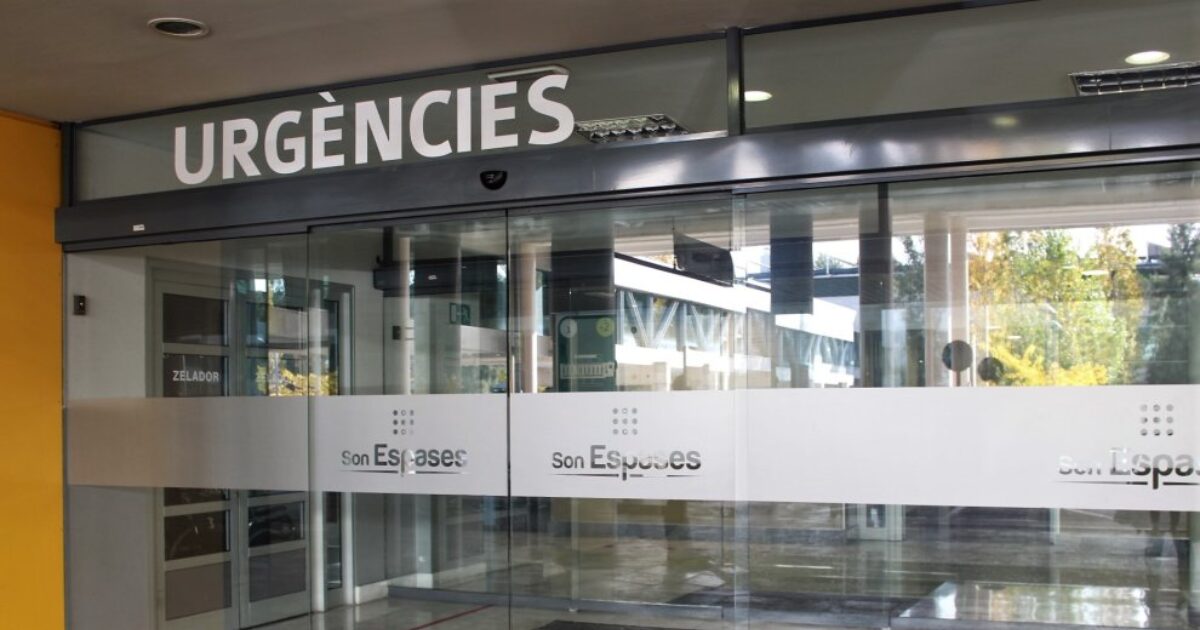 Puerta de Urgencias del Hospital de Son Espases